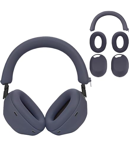 Amazon.com: for Sony WH-1000XM6 Case Cover, 3 Sets Silicone Sweat